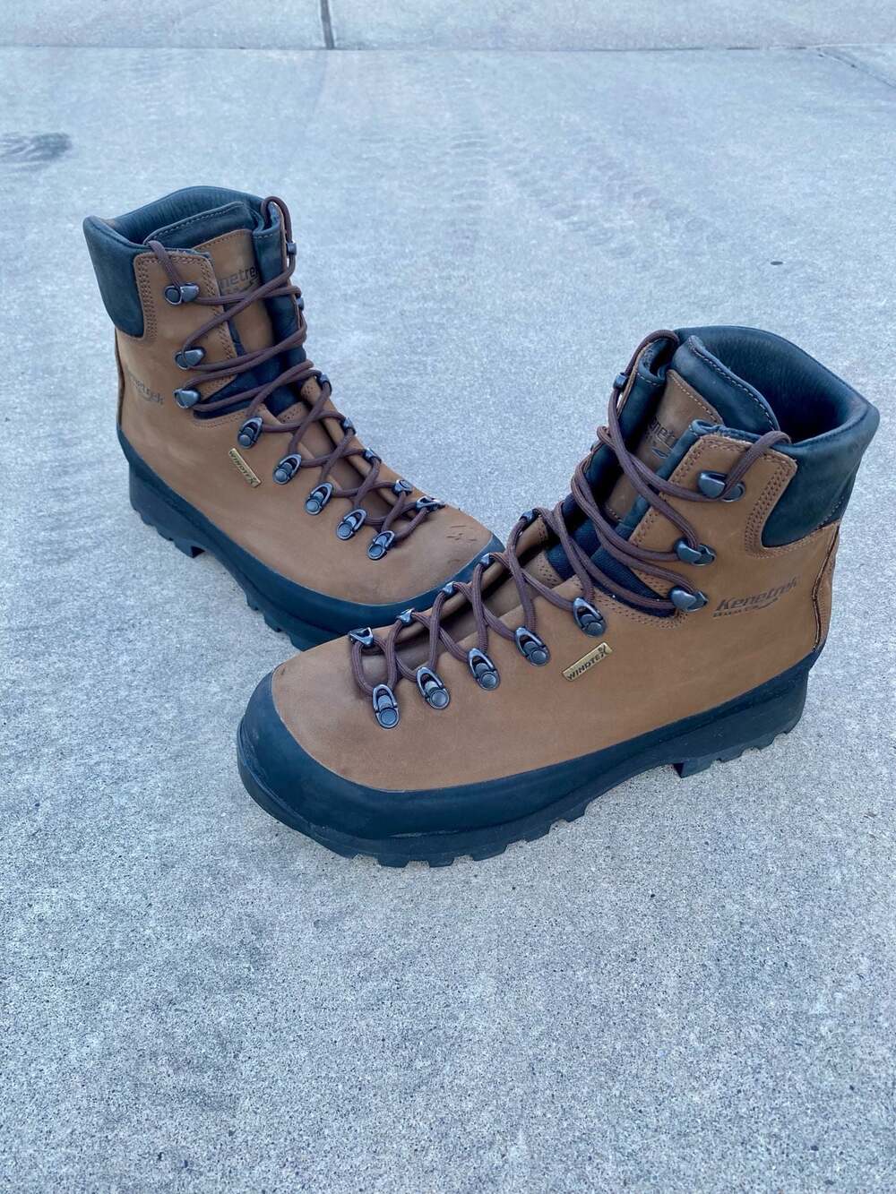 Kenetrek Hardscrabble ST Boots Men’s 11.5 Windtex Waterproof Made in Italy